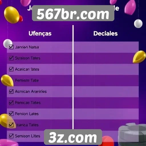Comparativo entre 567br.com e outros sites de jogos